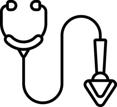 Stethoscope Modular Interface Graphic Asset vector