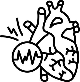 taquicardia diseño sistema marca elemento vector