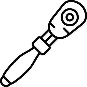 Torque Wrench Mobile Optimized Art Layout vector