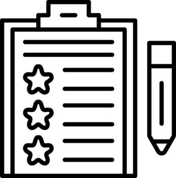 Review Summary Dashboard UI Element Graphic vector