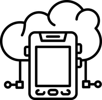 Virtual Cloud Balanced Visual Element Layout vector