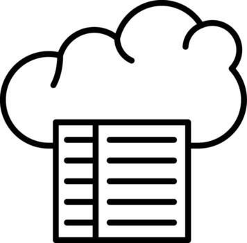 Service Level Agreement Structured UX Symbol Layout vector
