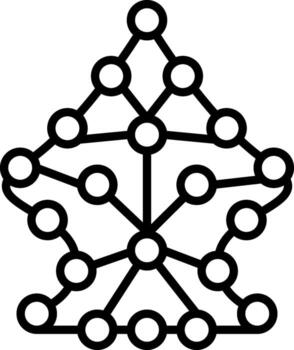 aleatorio bosque móvil ui marca diseño vector