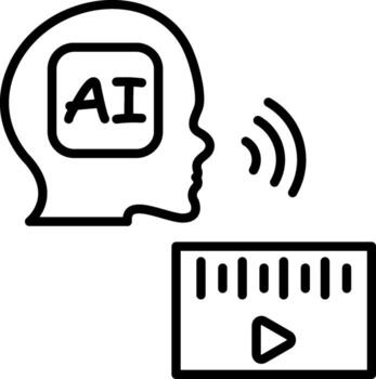 voz asistente elegante ui objeto gráfico vector