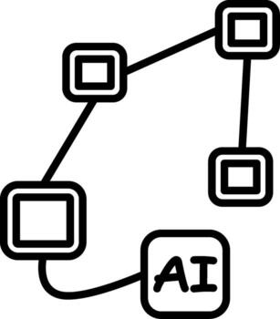 red funcional Arte elemento diseño vector