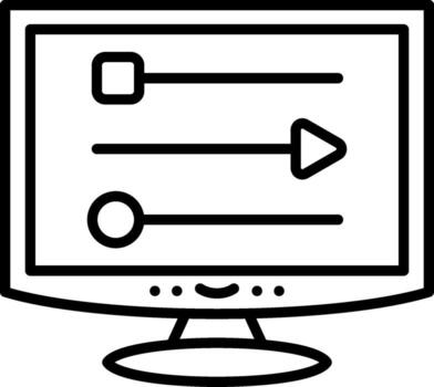 Hyperparameter Tuning Abstract Line Drawing Illustration vector