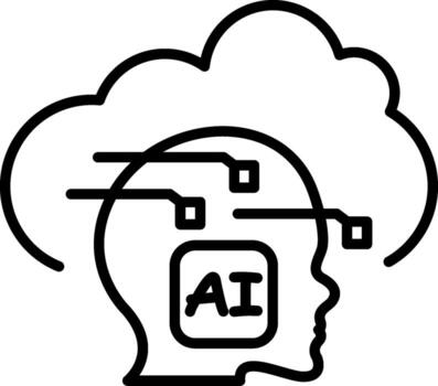 Federated Learning Custom Visual Symbol Graphic vector