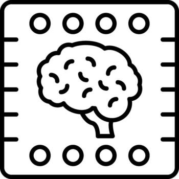 mri escanear mínimo línea característica gráfico vector