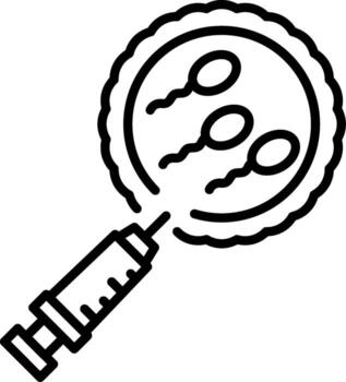 IVF Treatment Dashboard UI Element Graphic vector