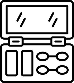 Contour Palette UI Visual Cue Graphic vector