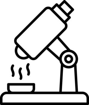 Microscope Intuitive UI Feature Layout vector