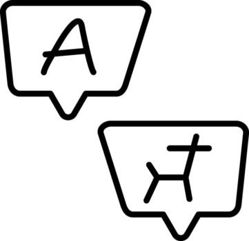 Translation UI Pack Element Layout vector