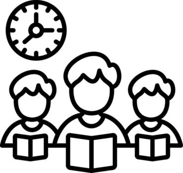 Study Group UX Friendly Element Layout vector