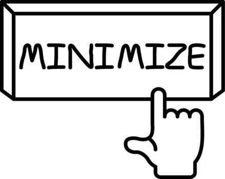 minimizar equilibrado visual elemento diseño vector