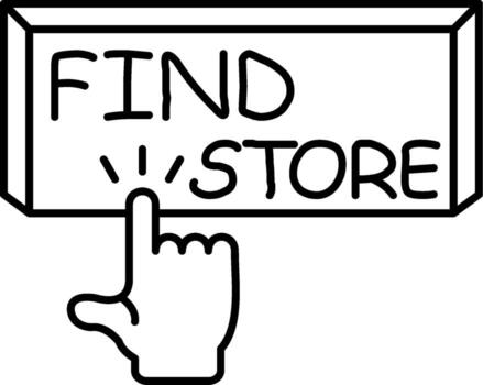 Find Store User Interface Graphic Asset vector
