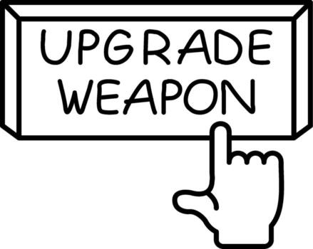 potenciar arma diseño sistema marca elemento vector