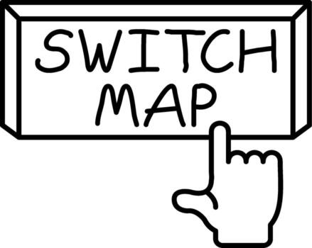 Switch Map Modular Design Symbol Layout vector
