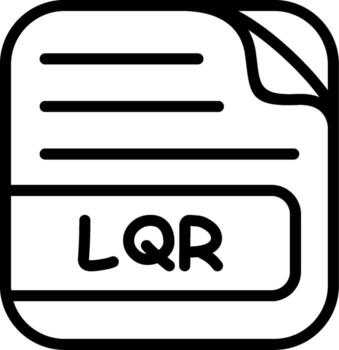 LQR File Functional UX Graphic Design vector