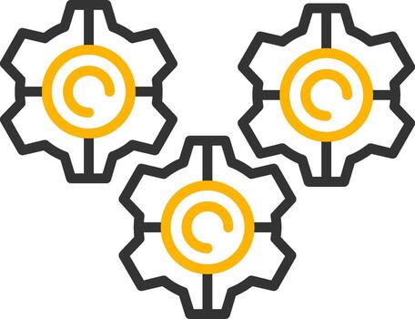 Infographic Design Elements Line Two Color vector