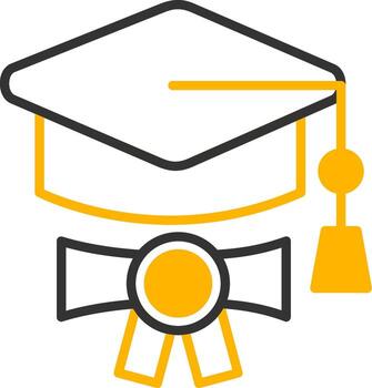 Foreign Language Skills Line Two Color vector