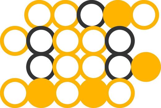 Cellular Microtubules Network Line Two Color vector