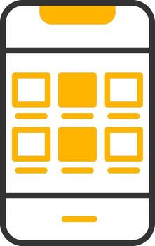 Printed Food Menu Line Two Color vector