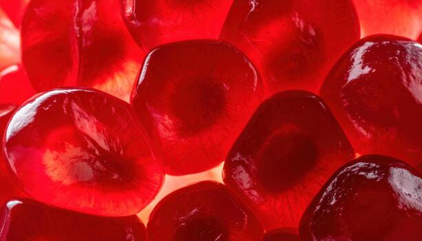 granada arilo membrana translucidez mínimo composición representando delicado Fruta estructura adecuado para comida embalaje y editorial diseño foto