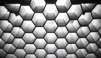difusor panal cuadrícula fundición amable monocromo modelo central Copiar espacio representando Encendiendo textura adecuado para tecnología arquitectura y producto telones de fondo foto