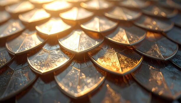 Atemoya scales rendered in near frontal macro with soft crosslight carving cellular geometry ideal for editorial food texture studies packaging and clean minimalist backgrounds photo