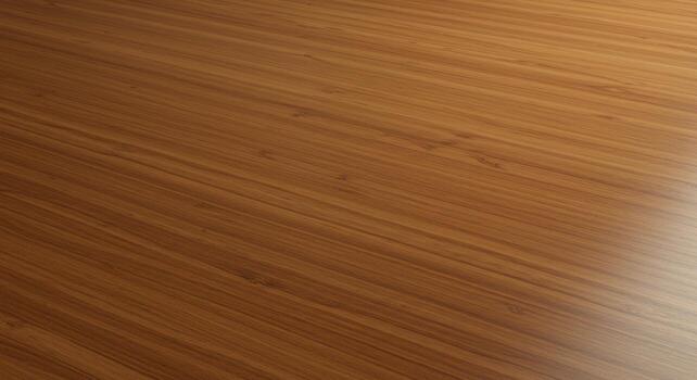 Warm brown bamboo floo creates a natural and inviting texture with its parallel grain pattern that stretches across the surface bing organic beauty indoors. photo