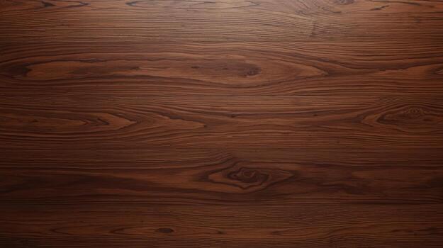 Dark brown wood grain with natural patterns creates a rich, textured surface suitable for backgrounds, overlays, and design elements offe rustic warmth. photo