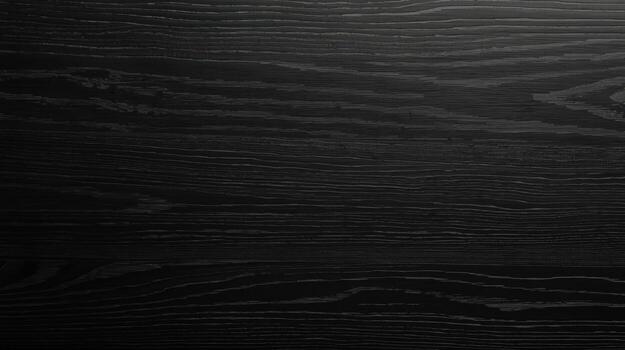 Dark wooden background showing a natural grain pattern on a flat surface, ideal for use as a backdrop in design projects, photography or presentations. photo