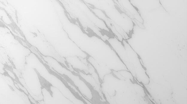 Elegant white marble texture features grey veining patterns across the surface, creating a sophisticated and modern aesthetic with a luxurious feel overall. photo