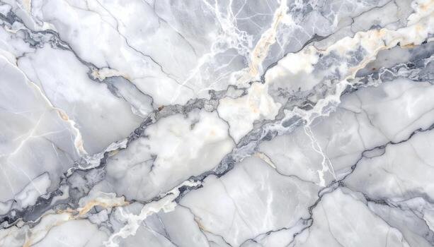 Captivating gray marble stone slab reveals mesmerizing textures, veins, and patterns, perfect for backgrounds, countertops, and elegant interior designs. photo