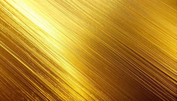 A shimme gold texture presents a luxurious visual with light reflecting along smooth lines creating a rich and elegant aesthetic appeal for sophisticated designs. photo