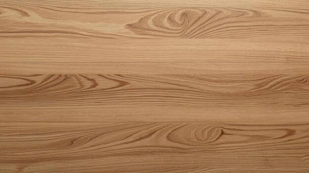 The natural grain pattern of a light brown wooden surface showcases beautiful textures and details, creating a warm and inviting aesthetic for design applications. photo