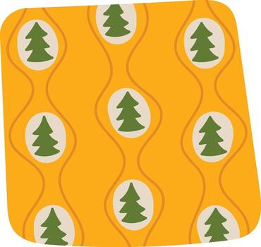 geométrico árbol modelo vector