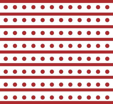 Geometric Dot and Stripe Pattern vector