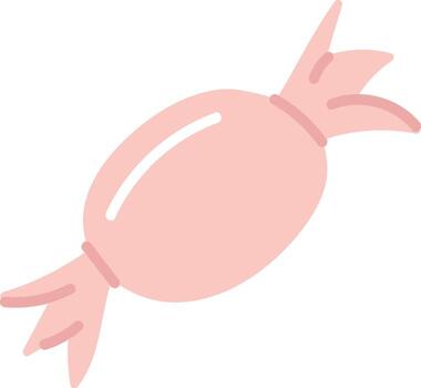 Candy with Shiny Wrapper vector