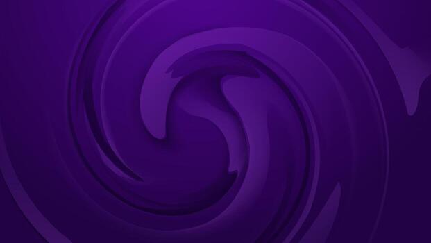 Abstract purple swirl pattern background with layered curves vector