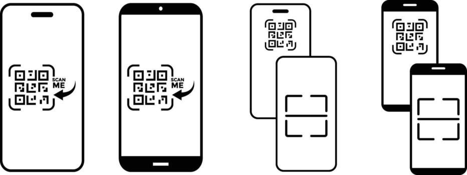 scan to connect WiFi. free wifi design. Clearly instructs viewers to scan for network access. Wireless Internet Access. Quick Response code. vector