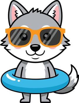 A square mosaic tile pattern with concrete edges showing damage and wear on a black background vector