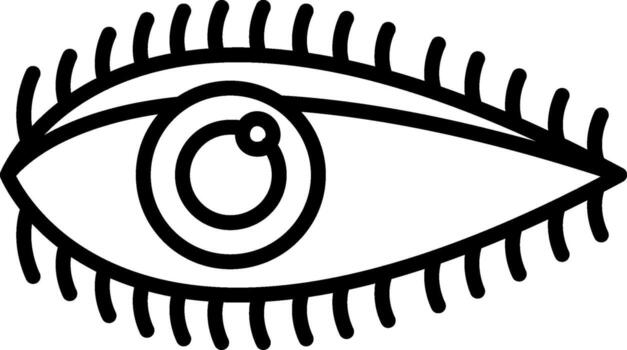 Eye Tech UI Element Layout vector