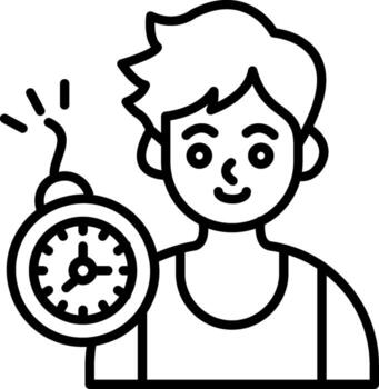 Deadline Dashboard UI Element Graphic vector