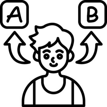 Decision Making UI Pack Element Layout vector