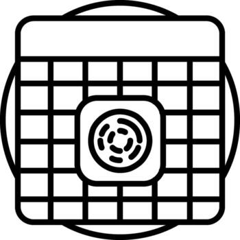 Grid Access Tech Style Mark Graphic vector