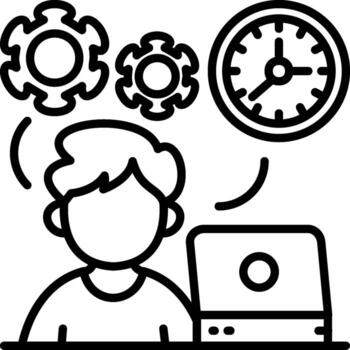 Work UI Visual Cue Graphic vector