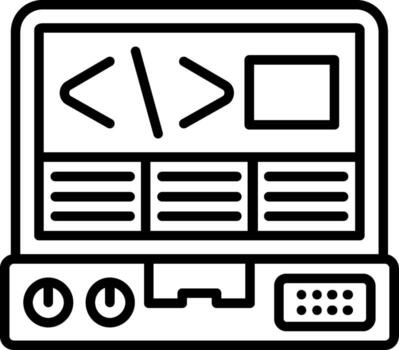 Front End Design System Mark Element vector