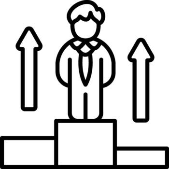 Success Wireframe Graphic Object Layout vector