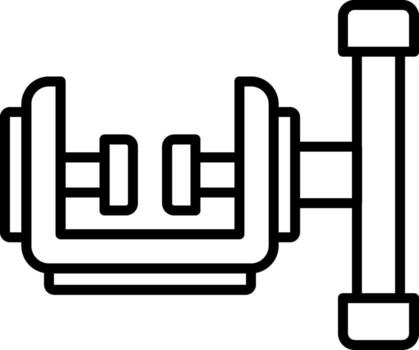 tubo tornillo interfaz estilo guía diseño vector